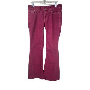 True Religion Pink Boot Cut Pants